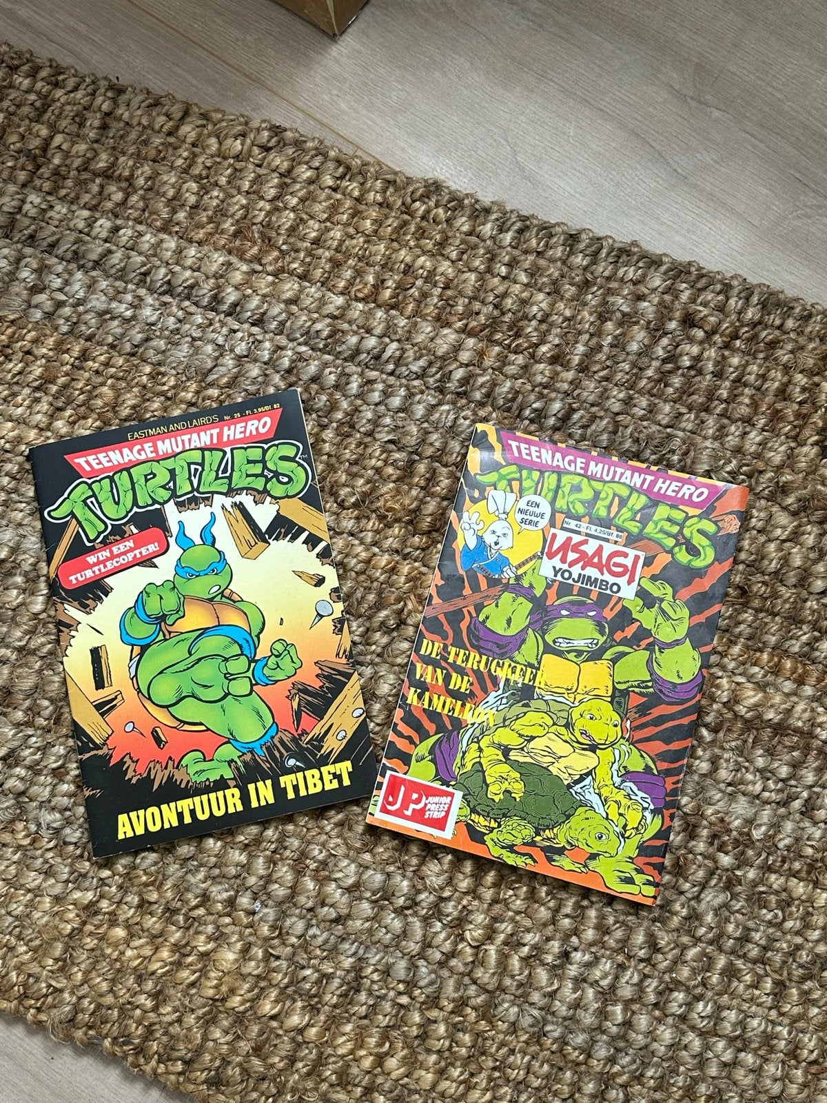 Teenage Mutant Hero Turtles stripboeken - Avontuur in Tibet, Boeken, Stripboeken, Meerdere stripboeken, Ophalen of Verzenden, Gelezen