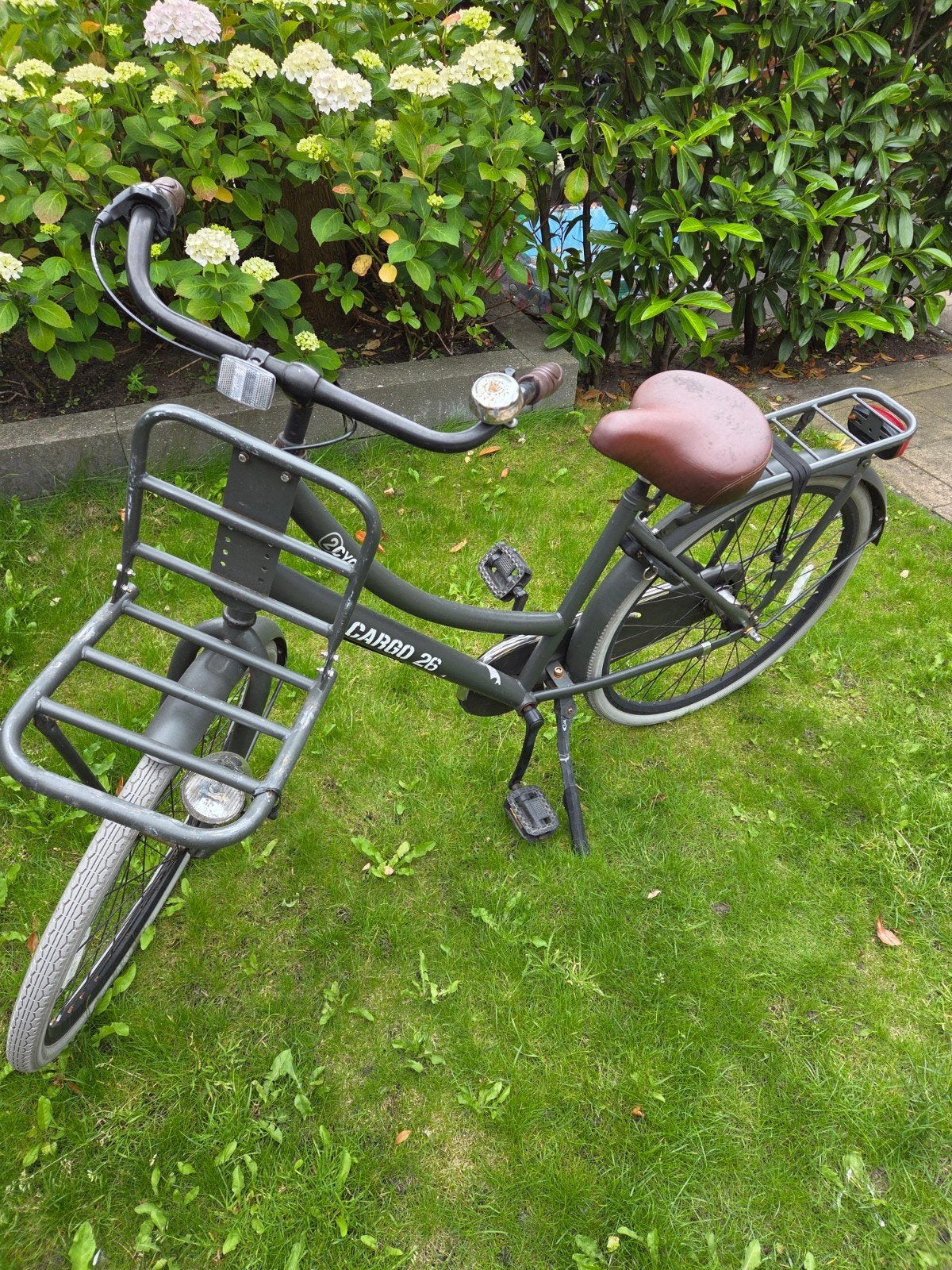 Meisjesfiets 26 inch, Fietsen en Brommers, Fietsen | Dames | Moederfietsen, Terugtraprem, Gebruikt, Versnellingen, Minder dan 47 cm