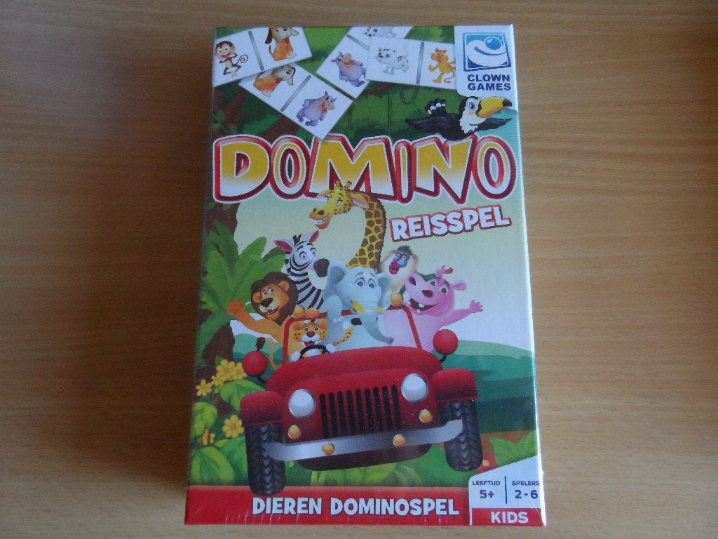 DIEREN DOMINO SPEL (NIEUW), Vijf spelers of meer, Ophalen of Verzenden, Nieuw
