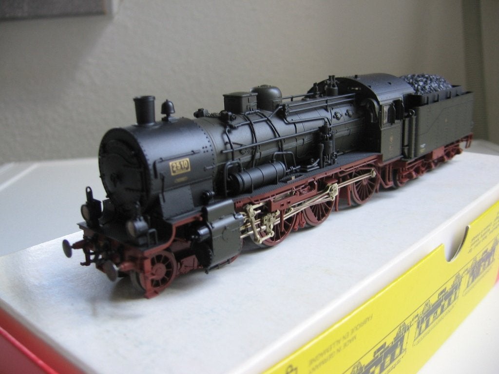 Fleischmann H0. Pruisische P8 (Br 38) stoomlok. DCC ESU., Verzenden, Fleischmann, Zo goed als nieuw, Gelijkstroom