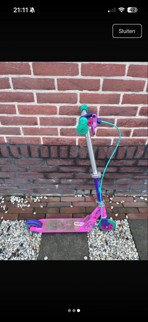 Roze Oxelo kinderstep, gebruikt, Ophalen, Gebruikt, Gewone step