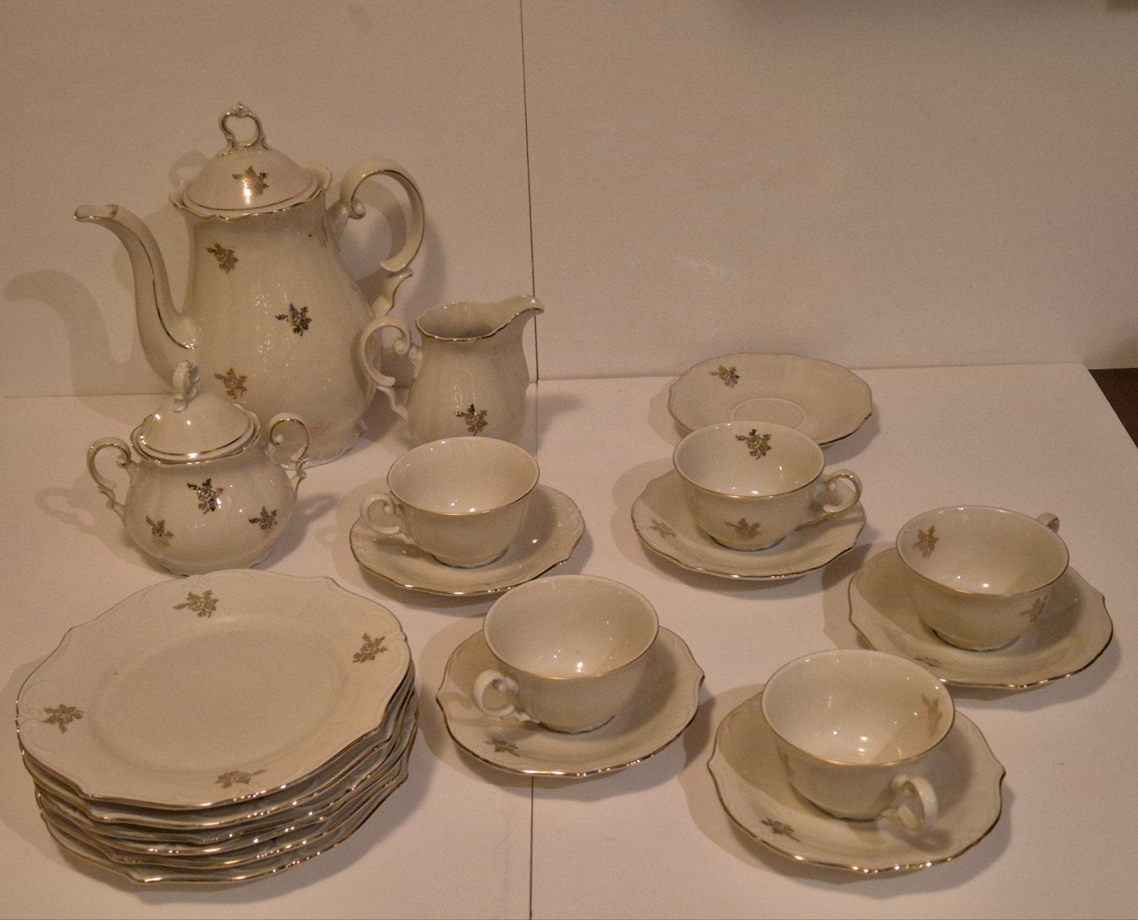 Prachtig Bavaria 11 koffie/thee servies, Antiek en Kunst, Antiek | Servies compleet, Ophalen of Verzenden