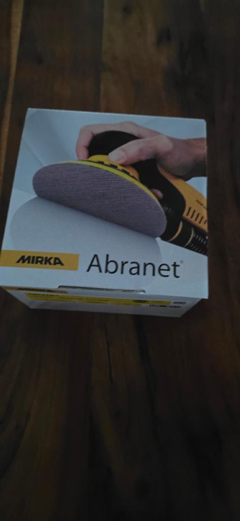 Mirka Abranet Schuurpapier Ø125mm P500 - 50 stuks, Doe-het-zelf en Verbouw, Ophalen of Verzenden