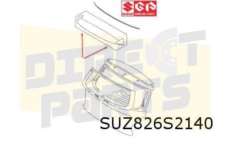 Suziki Swift Sport achterklepspoiler (ZMW gray) (6/18-) Orig, -, Nieuw, Ophalen of Verzenden, Achter