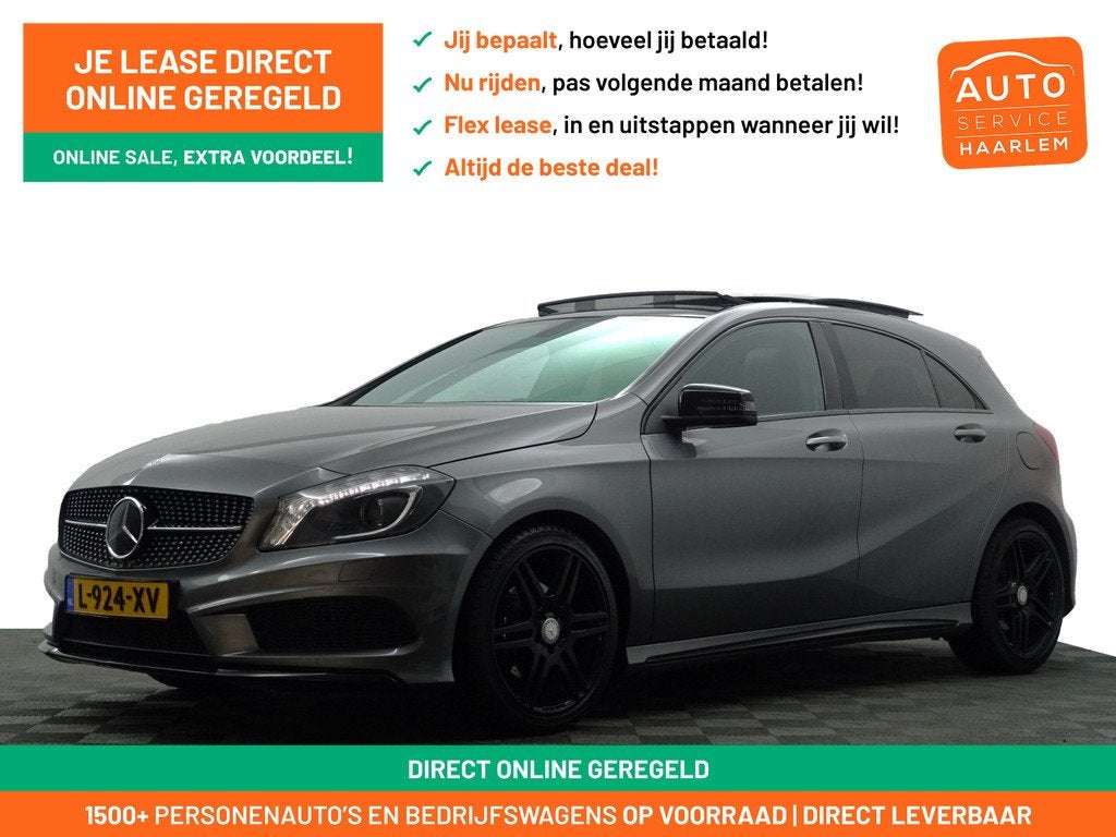 Mercedes-Benz A-Klasse 180 AMG Prestige- Panoramadak, Xenon, Auto's, Mercedes-Benz, Voorwielaandrijving, Gebruikt, 4 cilinders