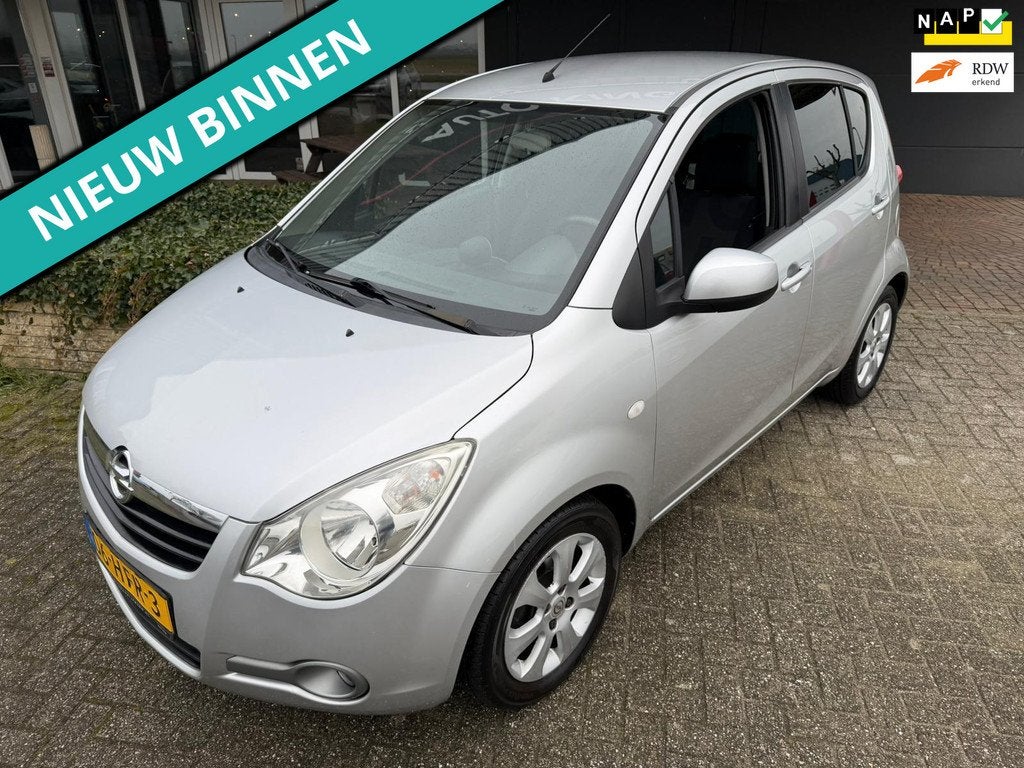 Opel Agila 1.0 Enjoy I AIRCO I ELEK RAMEN I LMV I APK+NAP, Auto's, Opel, Stof, Gebruikt, 996 cc, Origineel Nederlands