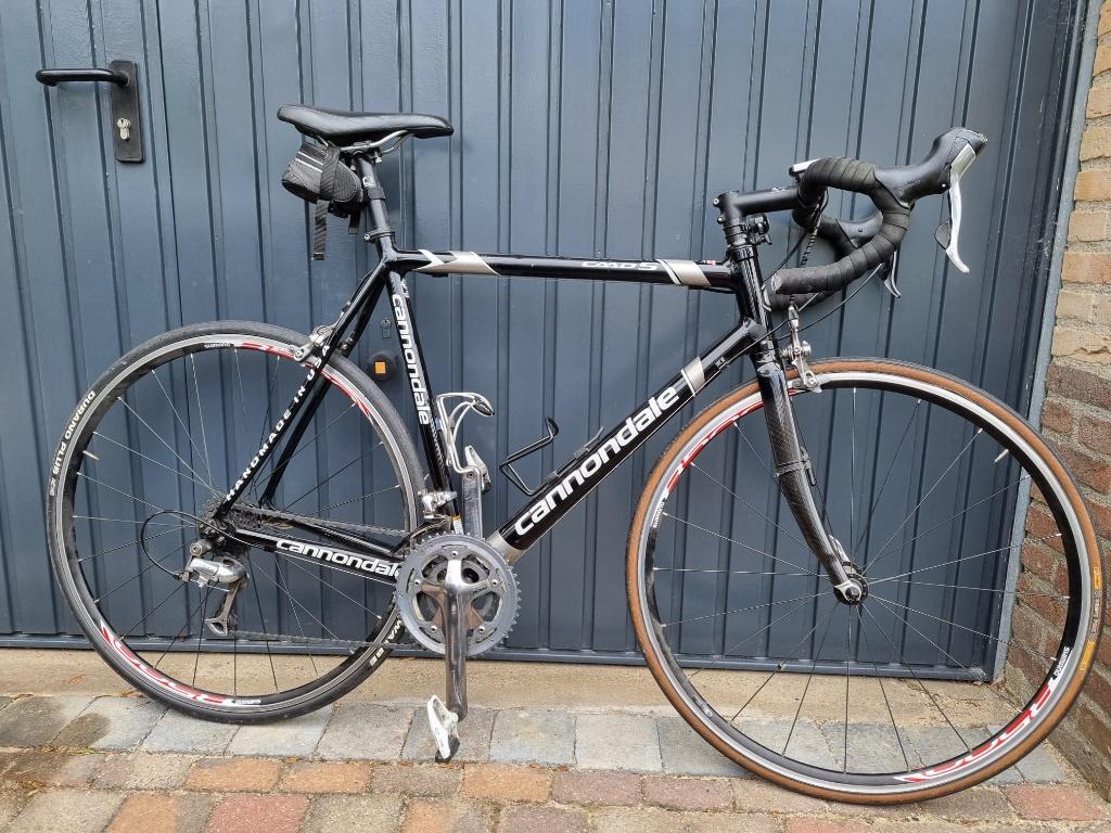 Racefiets Cannondale 56 cm CAAD 5, 28 inch, Aluminium, Zo goed als nieuw, Meer dan 20 versnellingen