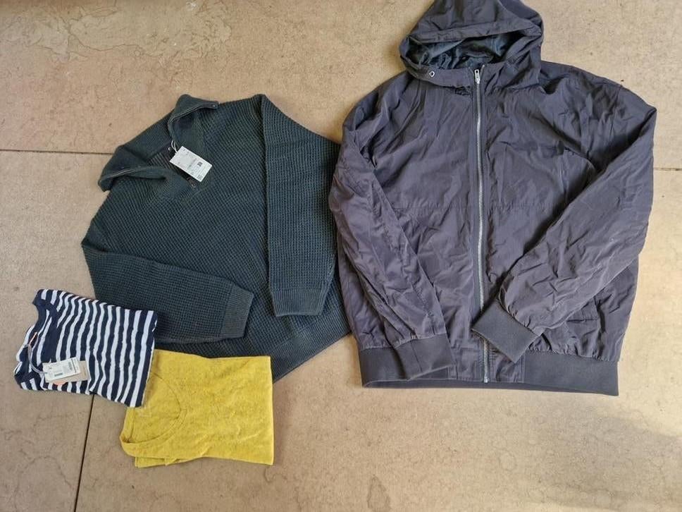 Heren kledingpakket: oa Tom Tailor - Maat XL, Kleding | Heren, Truien en Vesten, Overige kleuren, Verzenden, Tom Tailor, Maat 56/58 (XL)