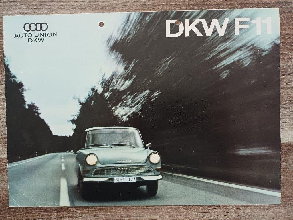 DKW F11 brochure, Verzenden, Gelezen, Overige merken
