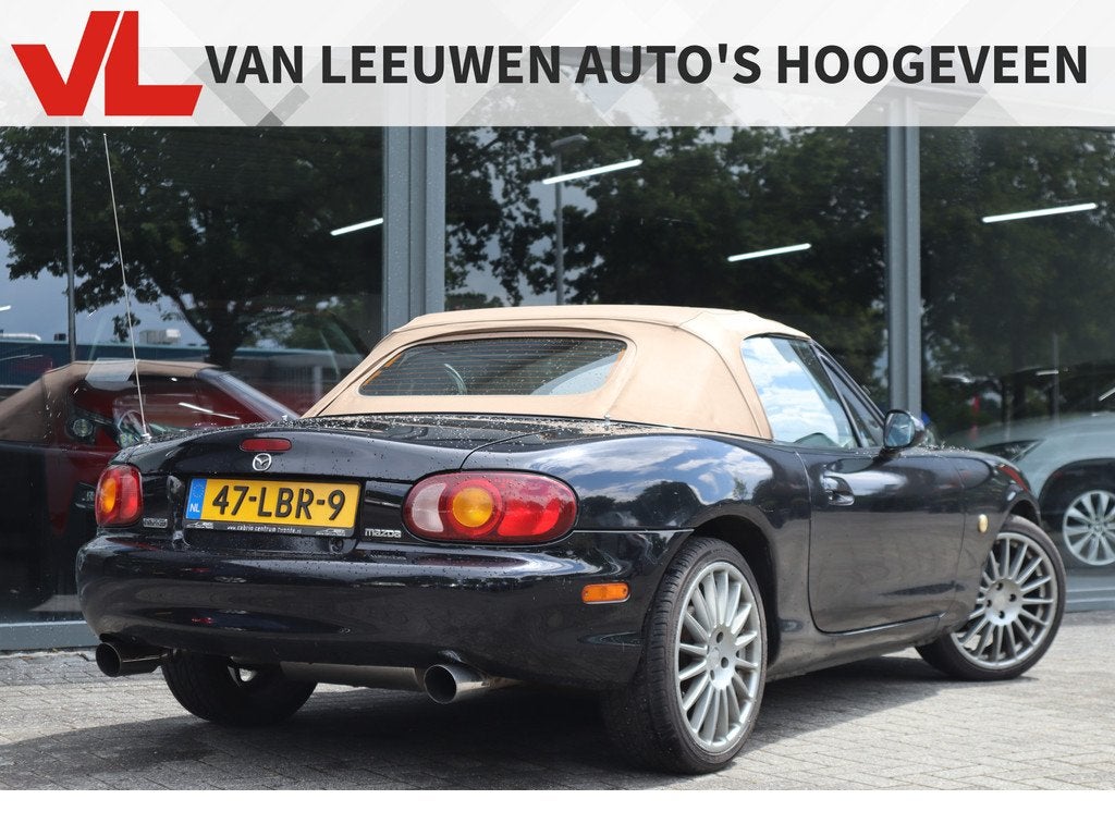 Mazda MX-5 1.6i Touring | Nieuw binnen | Leder | Stoelverwar, Auto's, Oldtimers, Stoelverwarming, Achterwielaandrijving, Beige