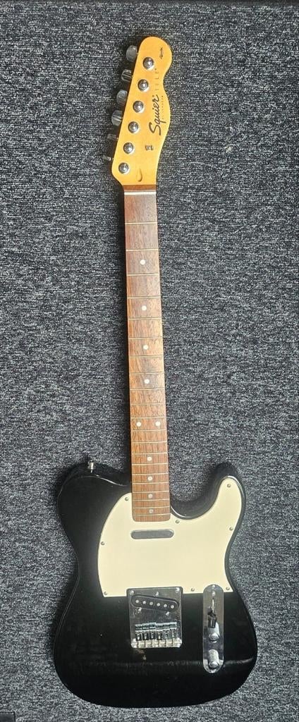 Squier Affinity Telecaster uit 1998 met gratis gitaarkoffer!, Ophalen of Verzenden, Gebruikt, Solid body, Fender