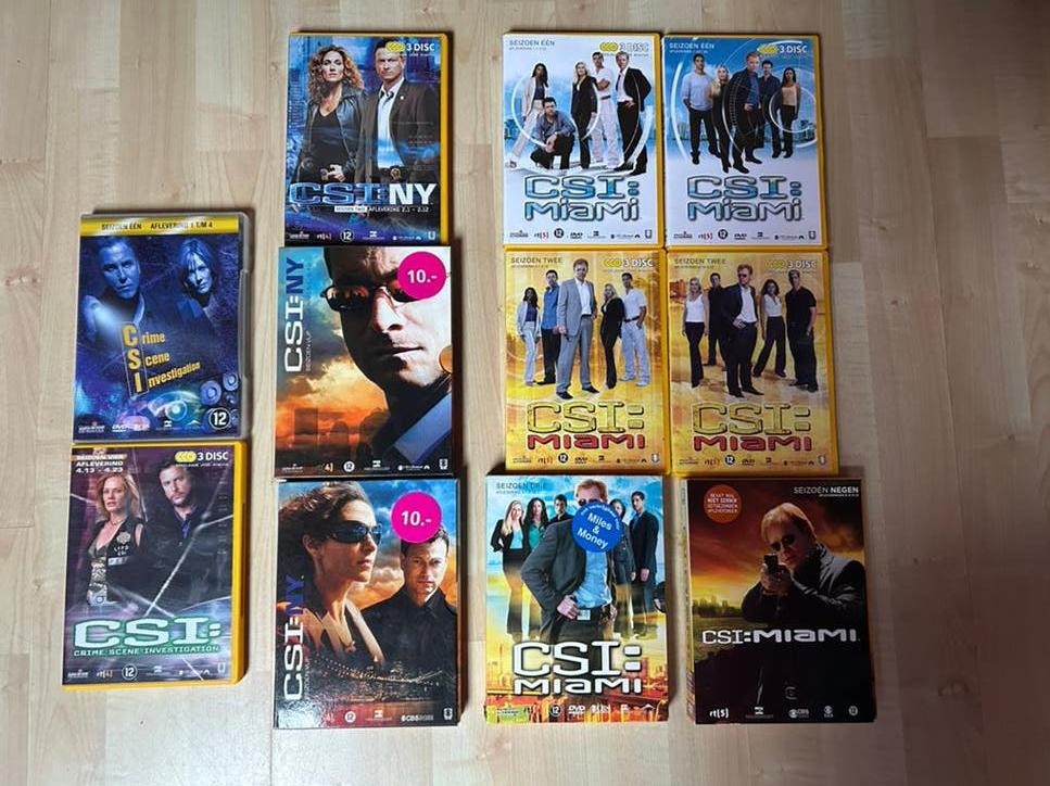 CSI diversen, Cd's en Dvd's, Dvd's | Tv en Series, Vanaf 12 jaar, Ophalen of Verzenden, Zo goed als nieuw, Actie en Avontuur