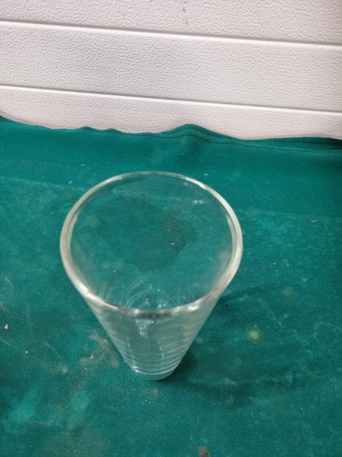 vaas glas dikke bodem, Ophalen of Verzenden