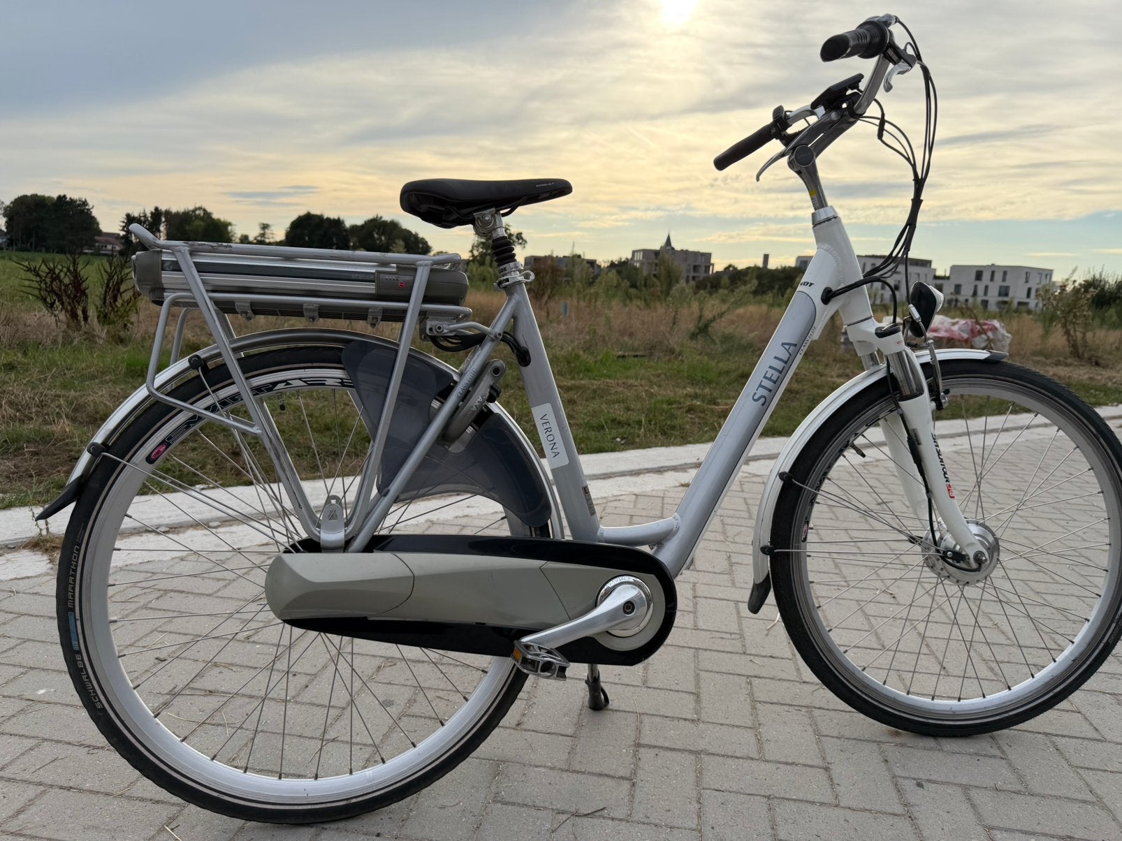 Stella Verona Elektrische Fiets Perfecte Staat, Fietsen en Brommers, Fietsen | Dames | Damesfietsen, 53 tot 56 cm, Ophalen of Verzenden