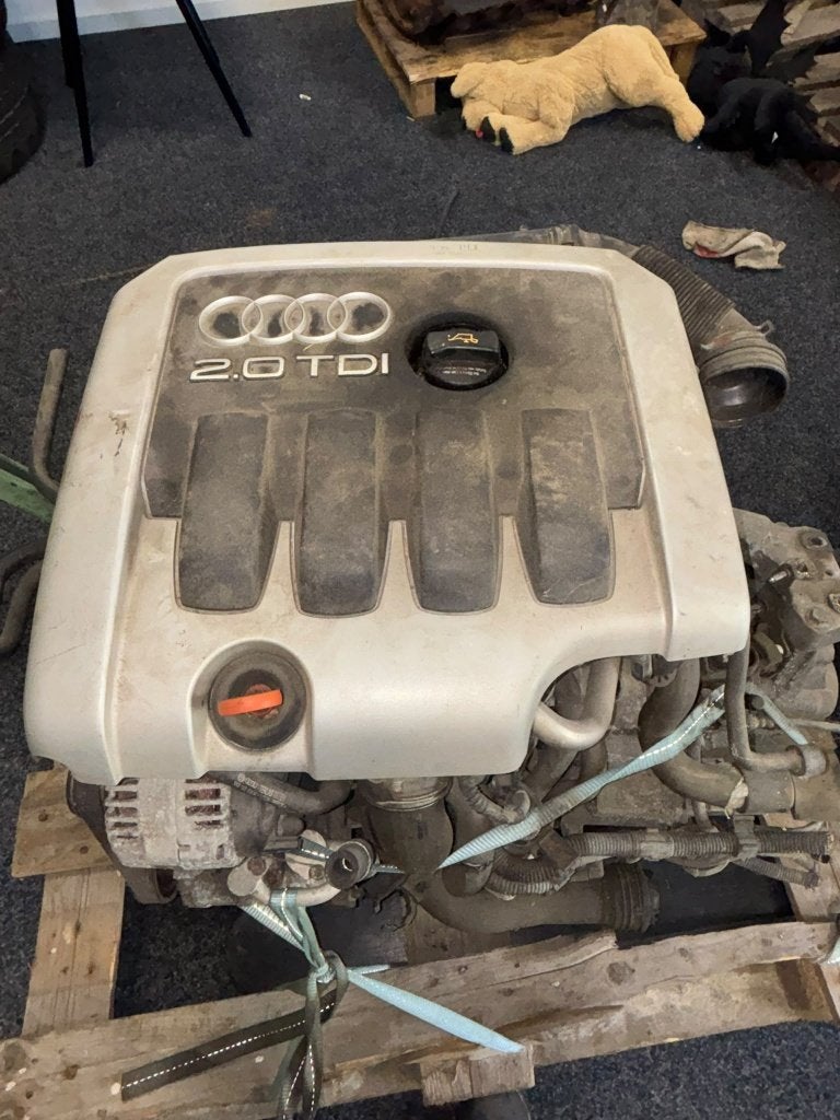 2.0 TDI BKD Motor + Versnellingsbak | Audi A3, Golf 5, Auto-onderdelen, Ophalen of Verzenden, Gebruikt, Audi
