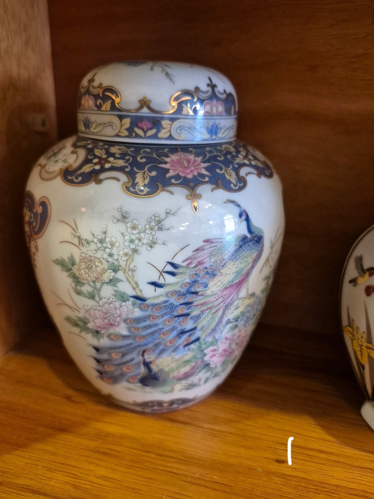 Set van 2 Chinese gemberpotten, 24KT goud, Ophalen of Verzenden
