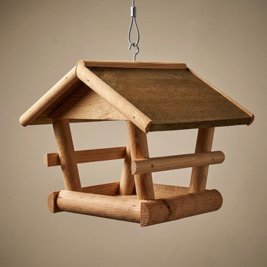 Hangend vogelvoederhuis 27 cm, Ophalen of Verzenden, Zo goed als nieuw