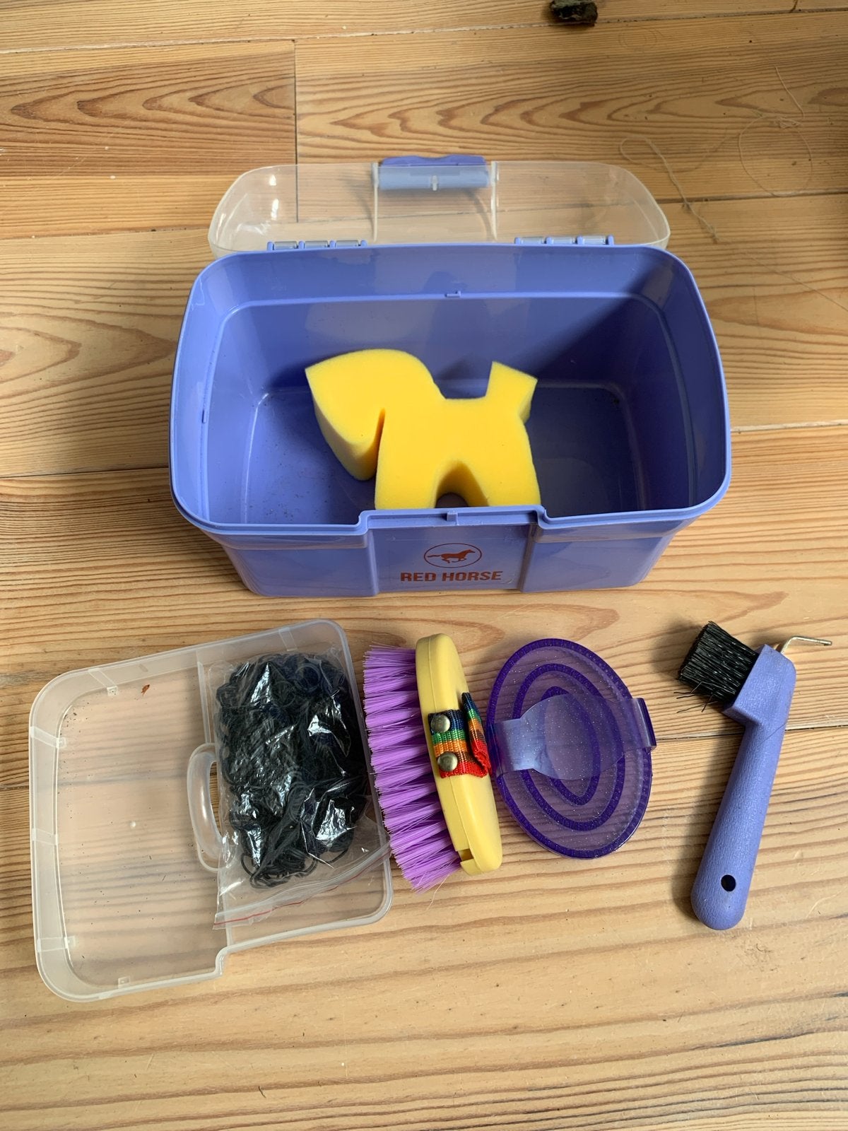 RED HORSE GROOMING BOX GEVULD, Ophalen of Verzenden, Overige soorten