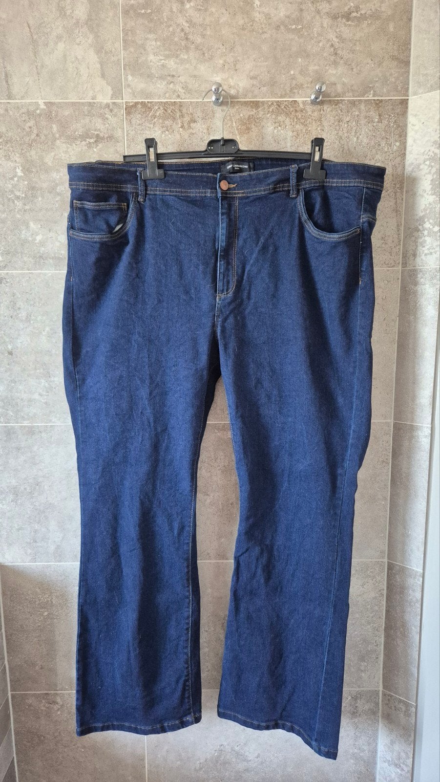 Only Carmakoma Flared Jeans - Maat W52/L32, Blauw, Nieuw, Ophalen of Verzenden, W33 - W36 (confectie 42/44)