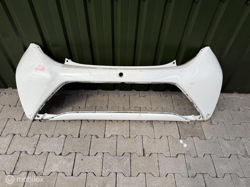 Achterbumper toyota aygo 521590h061 Origineel, Auto-onderdelen, Gebruikt, Ophalen of Verzenden, Achter, Bumper