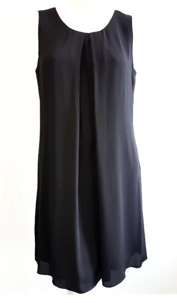 Joseph Ribkoff prachtig zwarte losvallende jurk mt M, Kleding | Dames, Jurken, Maat 38/40 (M), Verzenden, ., Zwart