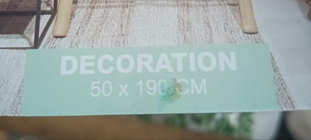 Decoratieve bamboe ladder 50x190 cm, Ophalen, Boho, Nieuw, Natuurlijk materiaal