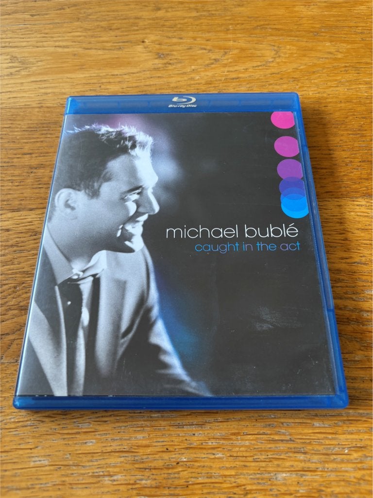 Blu-ray Michael Buble - Caught in the Act, Muziek en Concerten, Gebruikt, Concert, Ophalen of Verzenden
