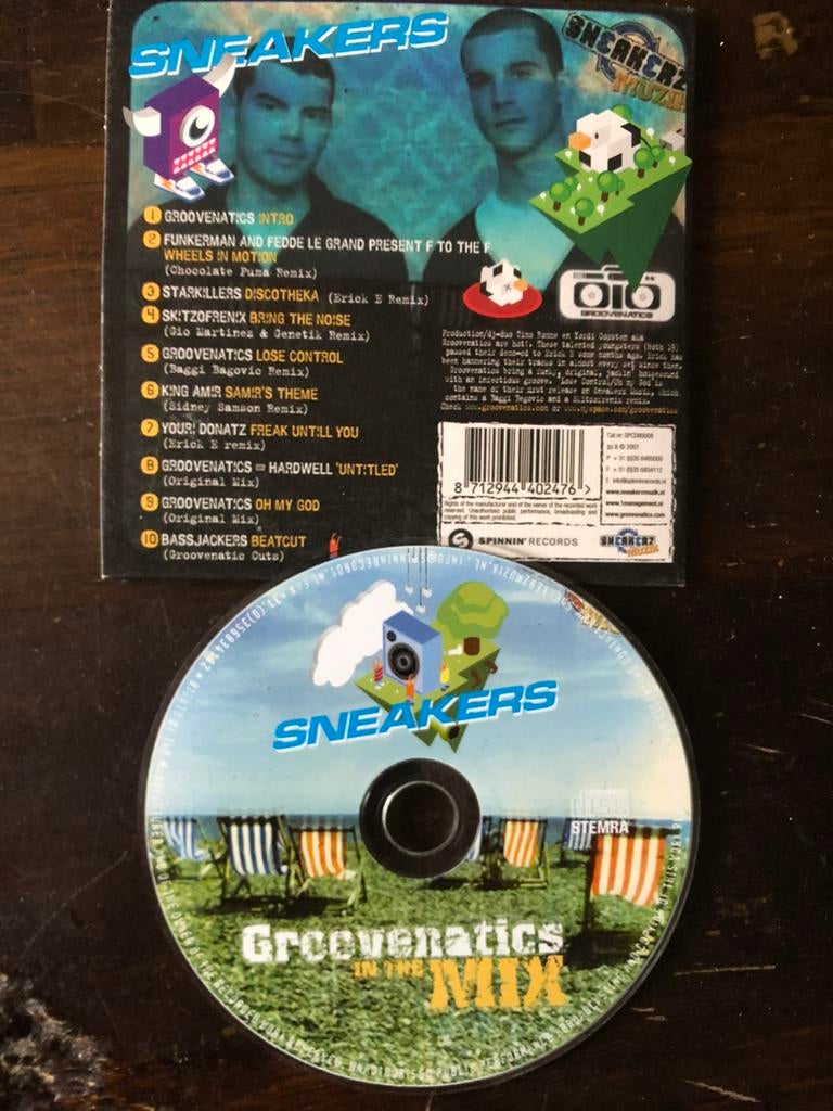 Cd Sneakers Groovenatics als nieuw, Ophalen of Verzenden, 2000 - 2009, Zo goed als nieuw