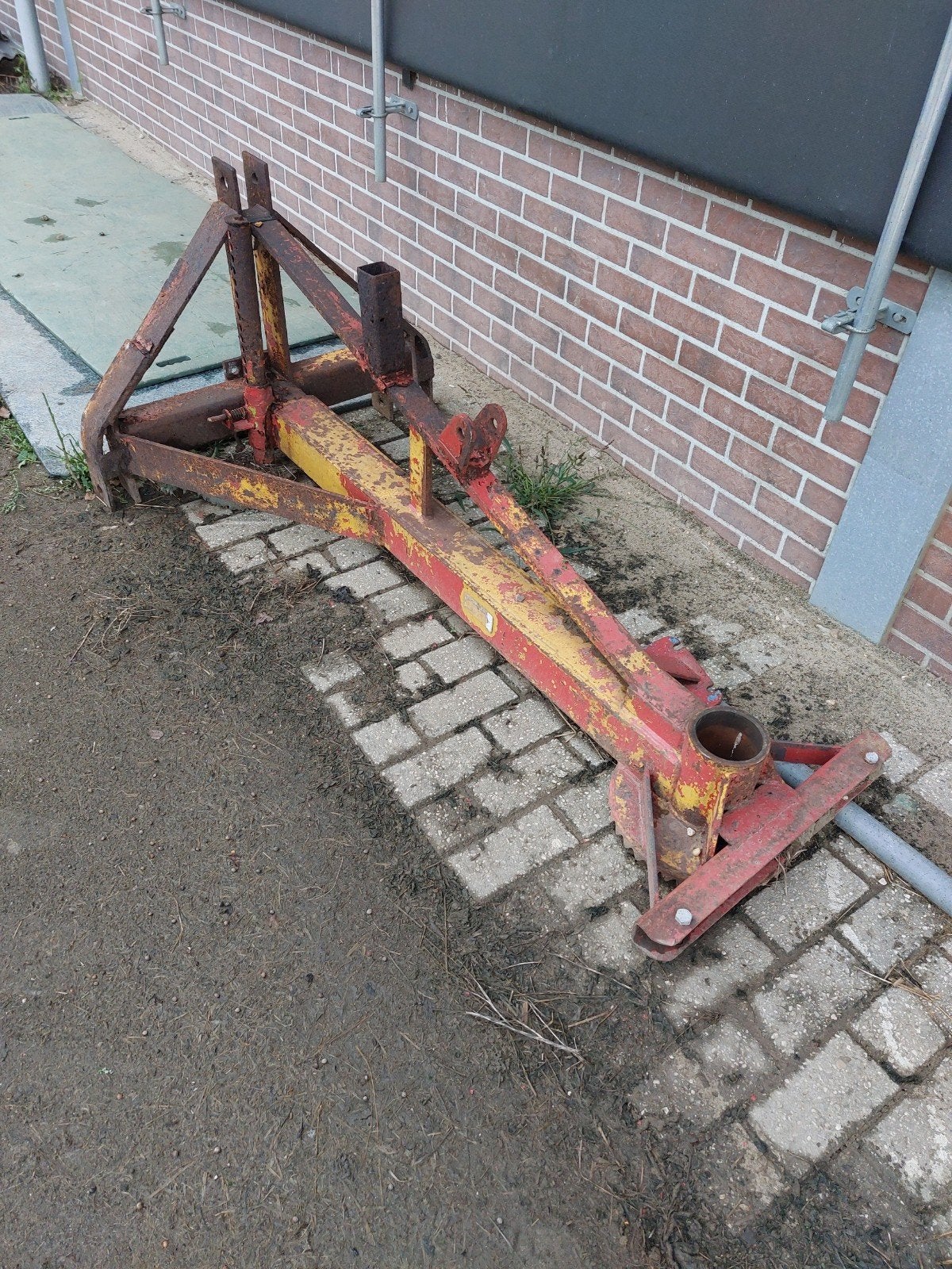 Grondschaaf / grondsschuif frame, Ophalen
