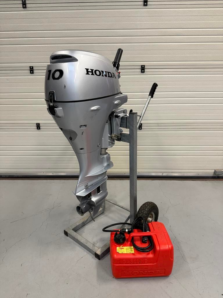 Honda 10pk kortstaart knuppel buitenboordmotor, Ophalen, Gebruikt, 5 tot 10 pk, Viertaktmotor