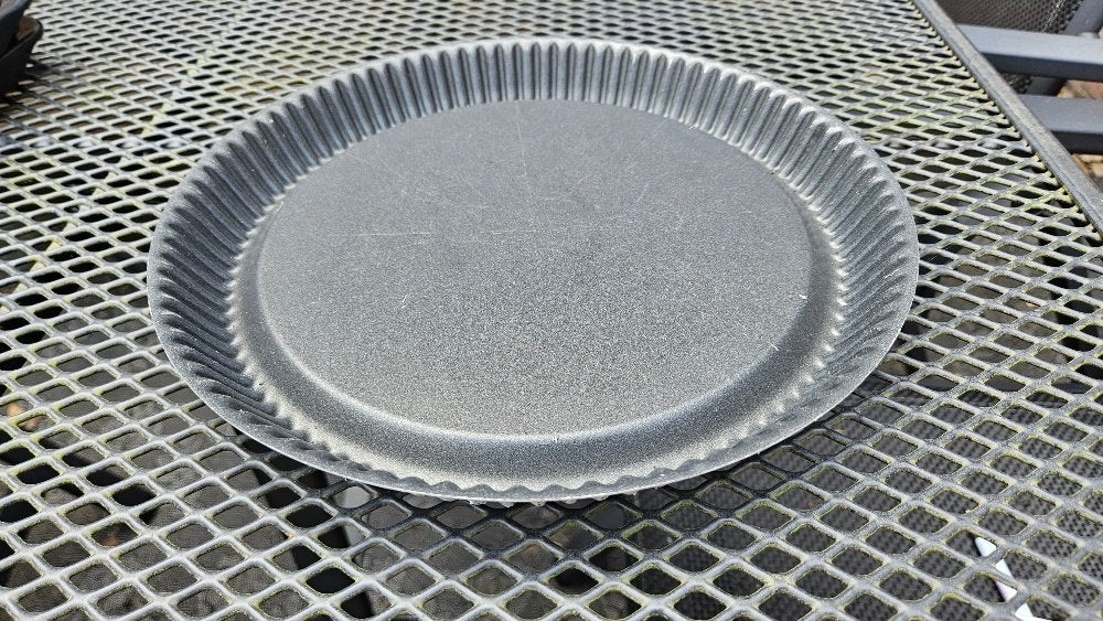 Vlaai bakblik, Ophalen of Verzenden, Zo goed als nieuw, Metaal