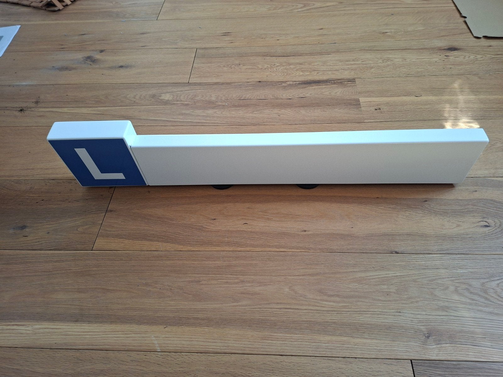 Dakbord Rijschool wit Aluminium, Ophalen of Verzenden