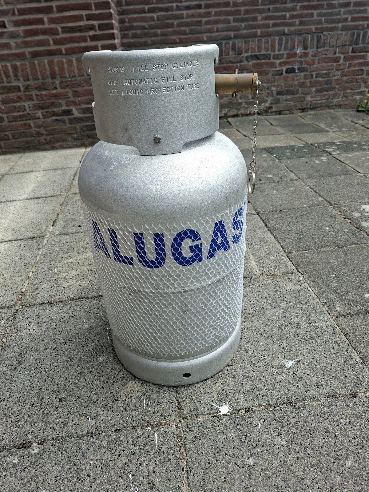 Kamper gasfles 6.3kg - Ideaal voor camping en BBQ, Caravans en Kamperen, Kampeeraccessoires, Ophalen of Verzenden, Gebruikt
