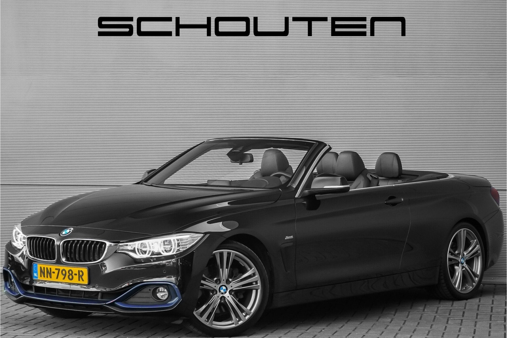 BMW 4 Serie Cabrio 430i High Executive Leder Open Air Pack T, Auto's, Automaat, Achterwielaandrijving, 4 stoelen, Zwart
