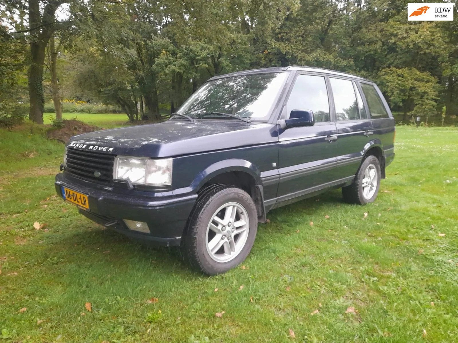 Land Rover Range Rover 4.6 HSE autobiography, Auto's, Land Rover, Gebruikt, Blauw, Bedrijf, 4554 cc