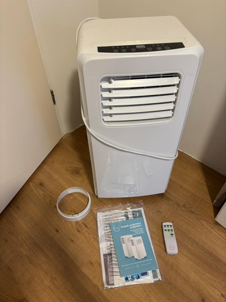 Fuave ACB07K01 Mobiele Airco, Ophalen, Minder dan 60 m³, 3 snelheden of meer, Zo goed als nieuw