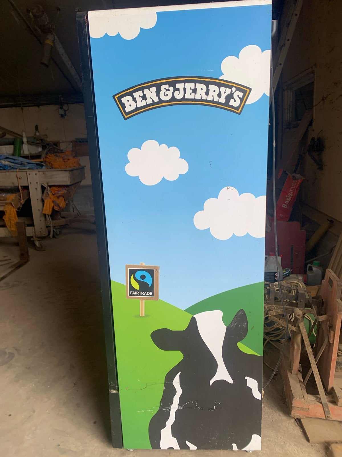 2 Grote Ben & Jerry's vrieskasten - Gebruikt, 100% in orde, Witgoed en Apparatuur, Gebruikt, 200 liter of meer, 60 cm of meer