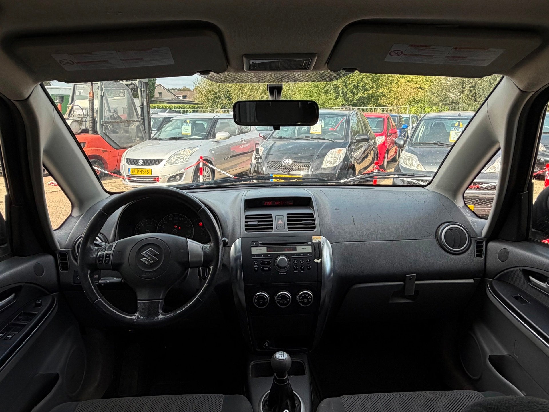 Suzuki SX4 1.6 | 5 Deurs | Airco | 1Ste Eigenaar | Apk 01-20, Gebruikt, 4 cilinders, 1165 kg, Zwart