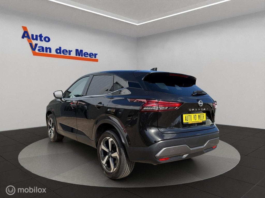 Nissan Qashqai 1.3 MHEV Xtronic Tekna, Gebruikt, 4 cilinders, Zwart, Leder
