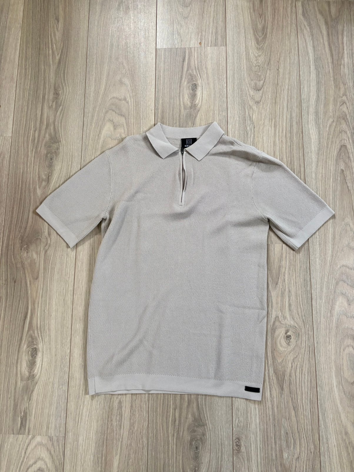 Beige Genti polo - maat S - looks new!, Ophalen of Verzenden, Nieuw, Maat 46 (S) of kleiner, Beige