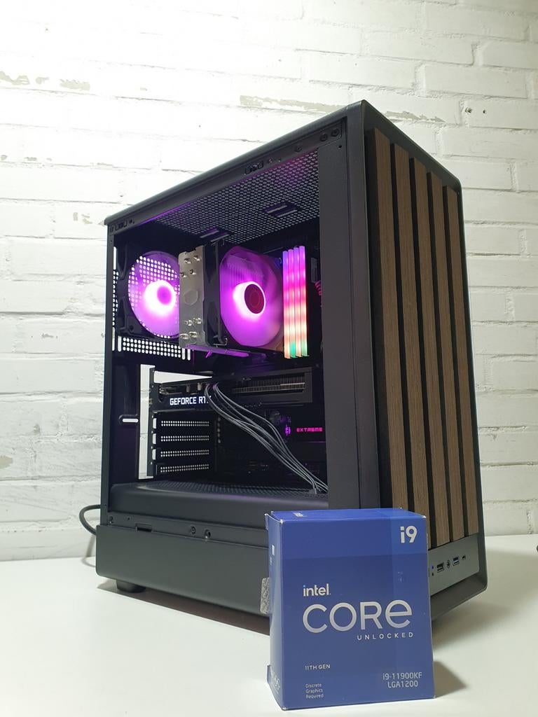 Game PC i9-11900KF RX 9060 XT 16G 32GB DDR4 750GB SSD Win 11, 750GB, 32 GB, ., Ophalen of Verzenden