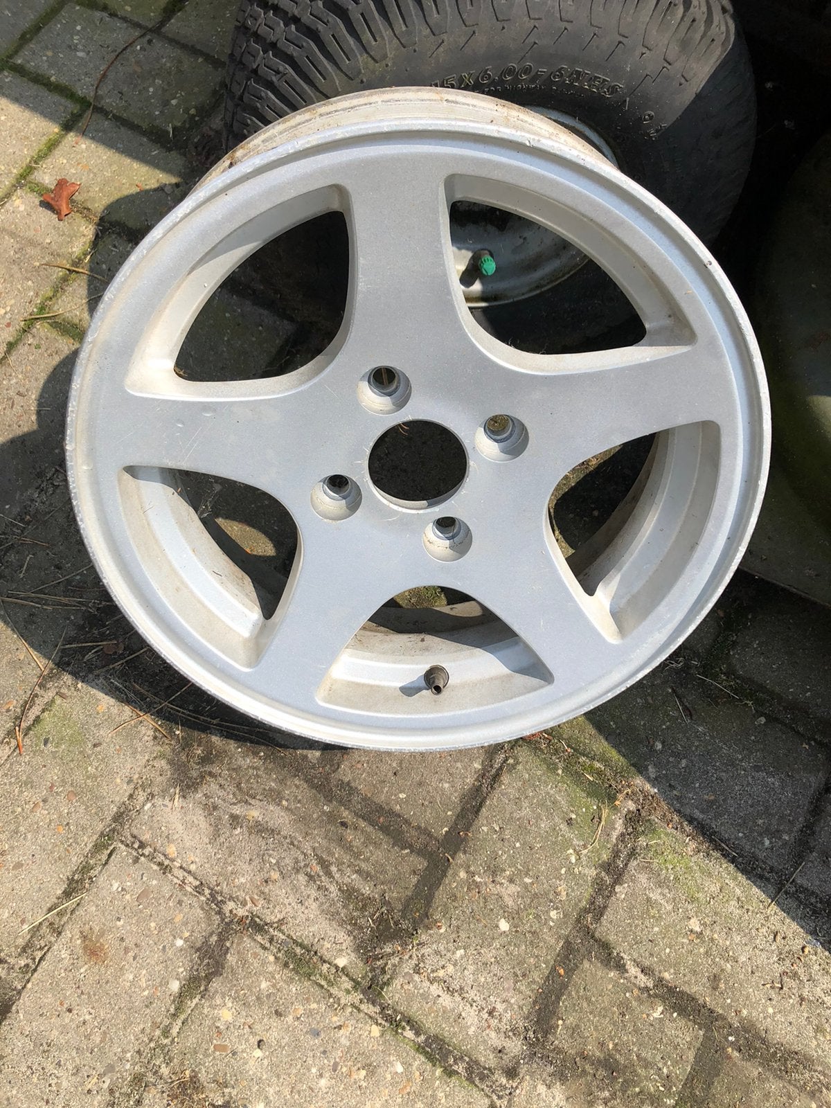 Aluminium velgen, Ophalen, Zo goed als nieuw