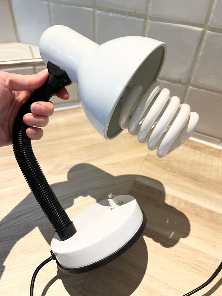 Daglichtlamp / fotografiewerklamp met flexibele arm, Ophalen of Verzenden, Zo goed als nieuw, Metaal, Minder dan 50 cm