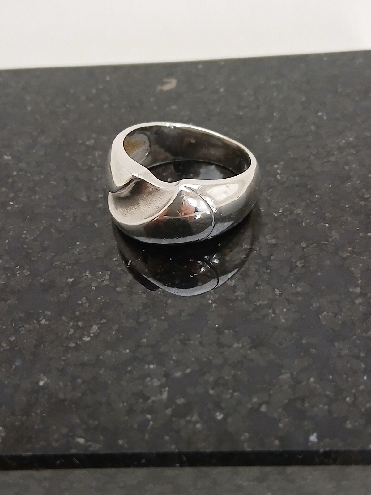 Elegante 825 Zilveren Ring - Maat 17.5, Ophalen of Verzenden