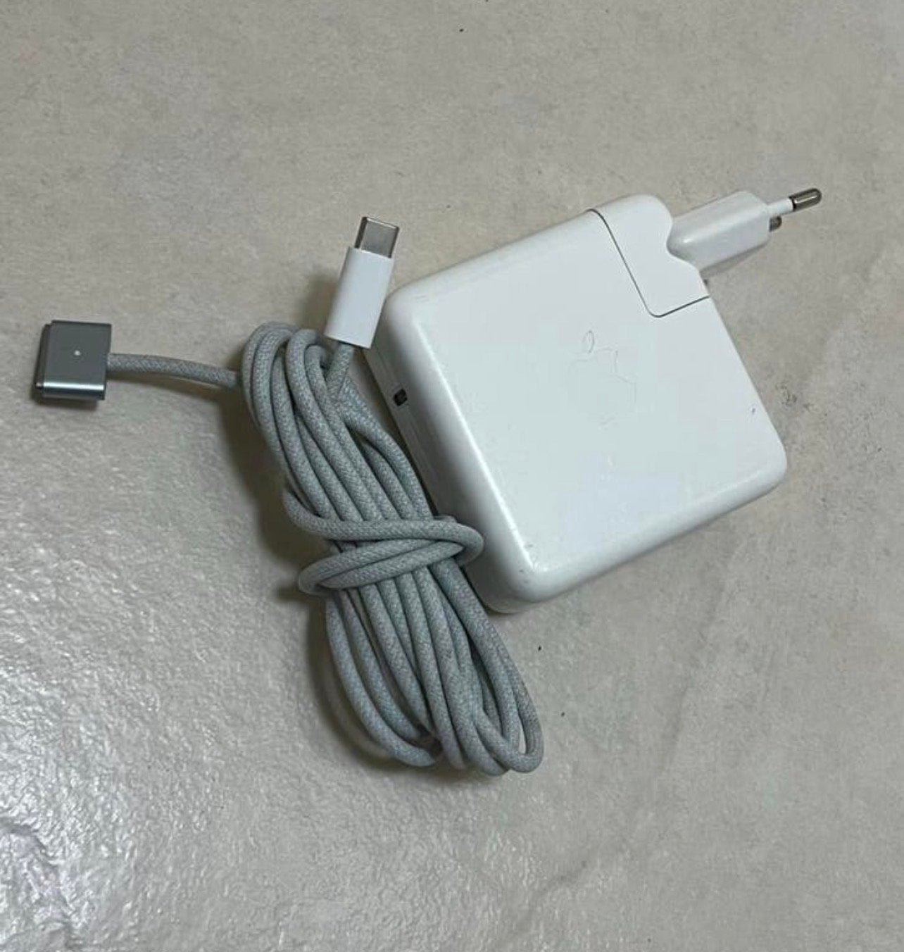 Apple 61W USB-C Power Adapter met MagSafe 2 kabel, Computers en Software, Ophalen of Verzenden, Gebruikt