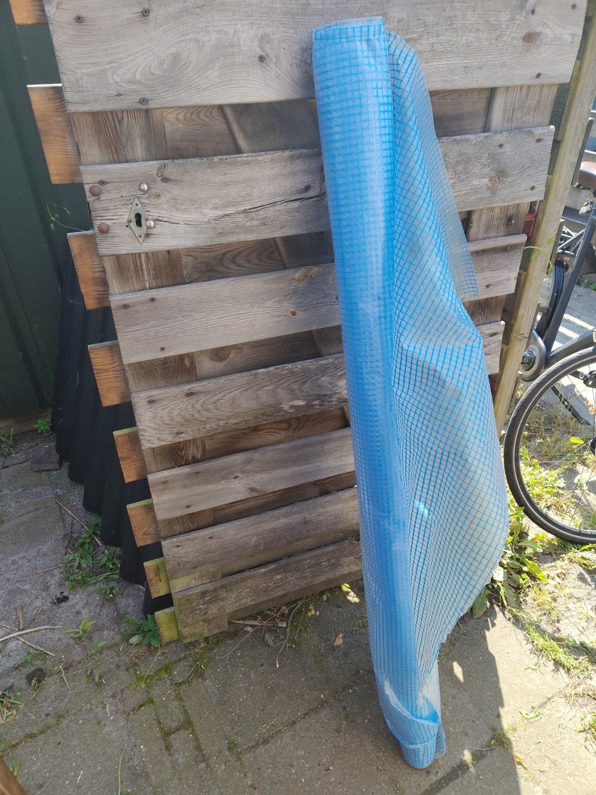 Blauwe folie/zeil voor diverse toepassingen, Ophalen, Nieuw, 15 m² of meer, Folie