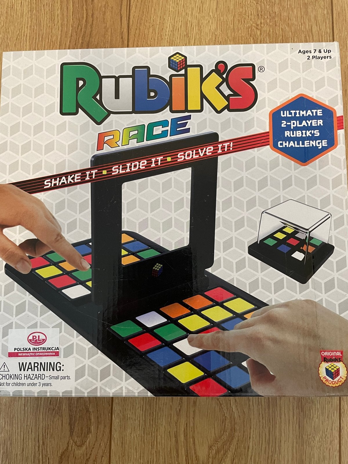 Rubik's Race: Het ultieme 2-speler puzzelspel, Een of twee spelers, Ophalen of Verzenden, Zo goed als nieuw