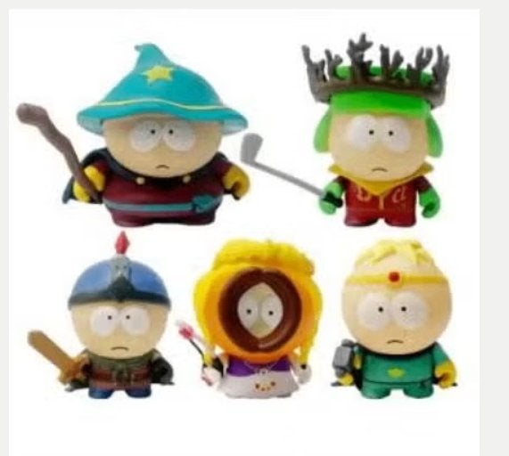 Southpark figuren set nieuwe stijl 5 stuks (6cm), Ophalen of Verzenden, Nieuw