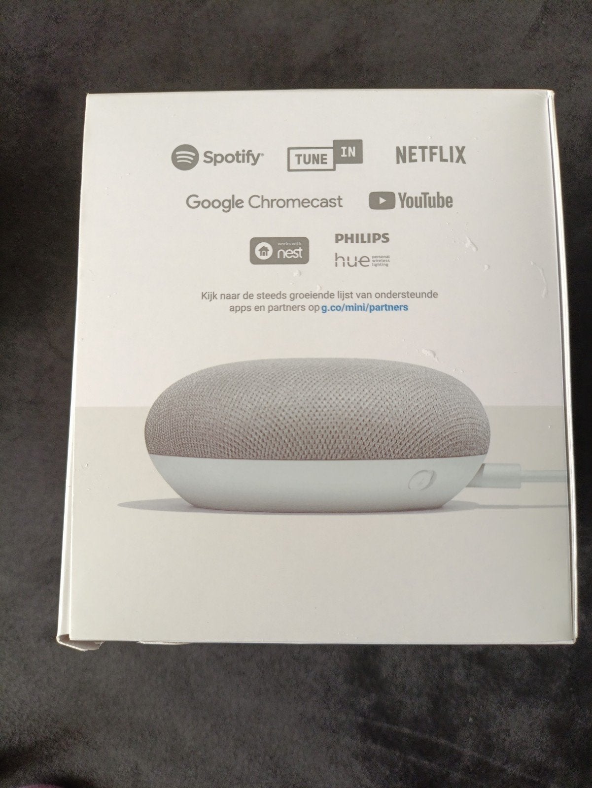 Google Home Mini - Slimme Speaker (Grijs), Ophalen, Slimme speaker, Google, Nieuw
