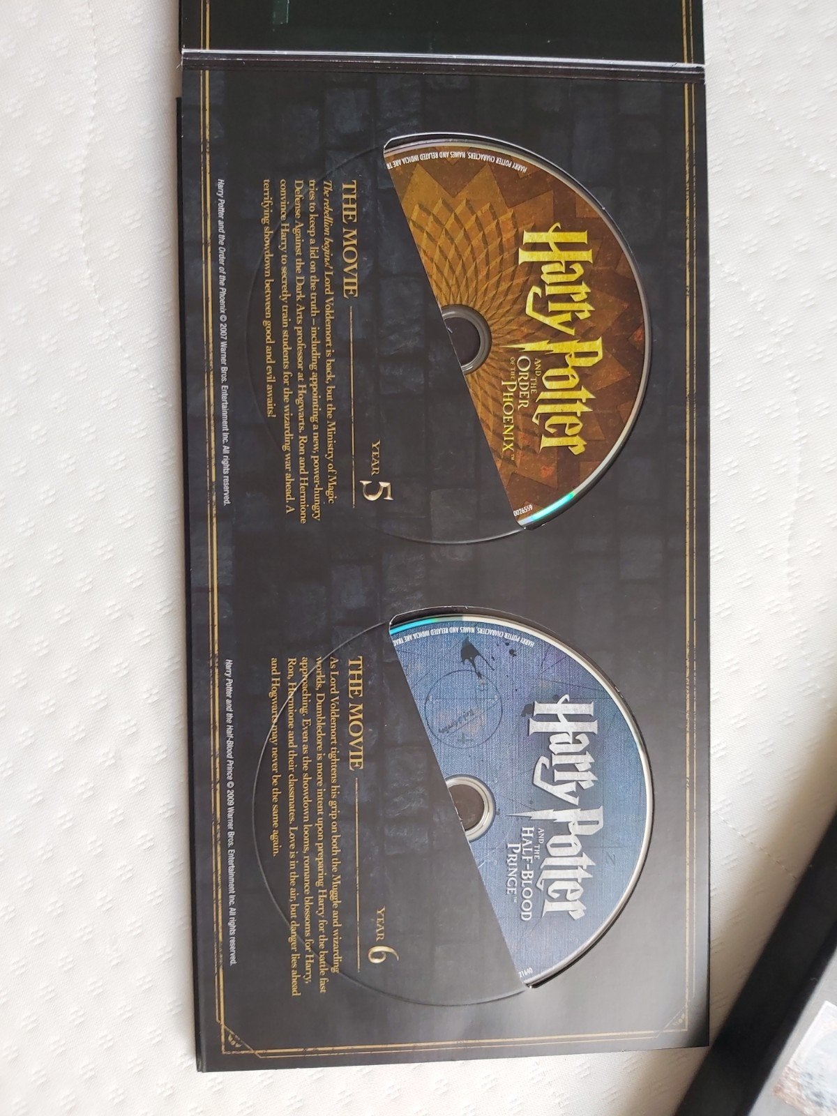 Harry Potter Complete 8-Film Collectie DVD Boxset, Ophalen, Zo goed als nieuw